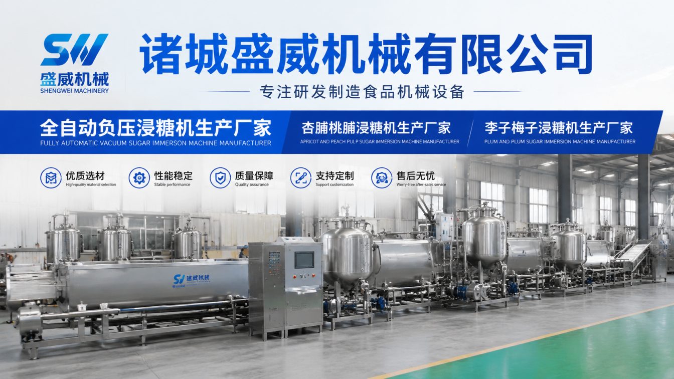 自贡为果脯加工提供负压浸糖方案